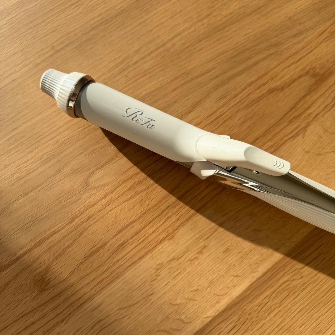 32mm ReFa カールヘアアイロン ホワイト re-af00a