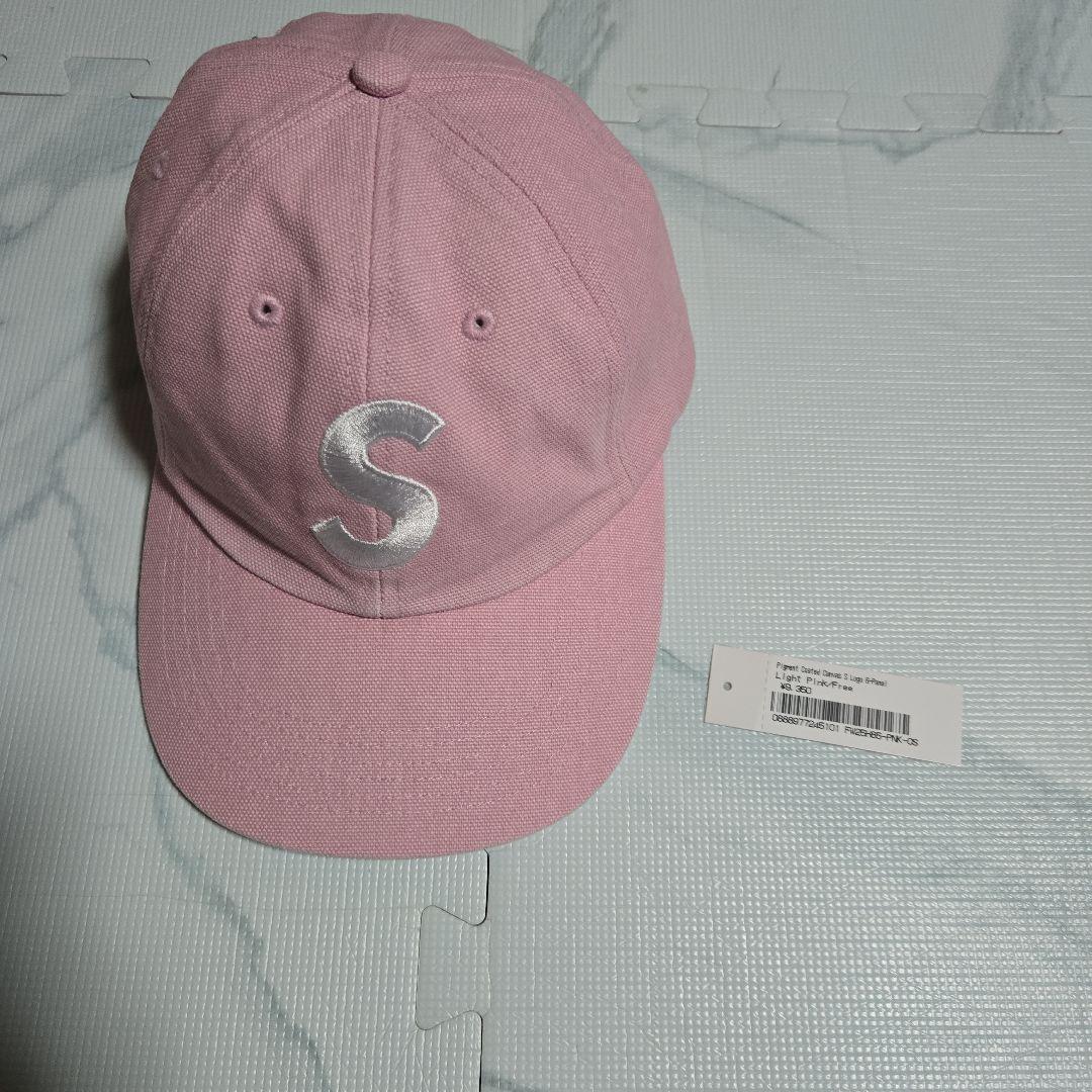 Supreme S Logo 6-Panel　25FW　Light Pink