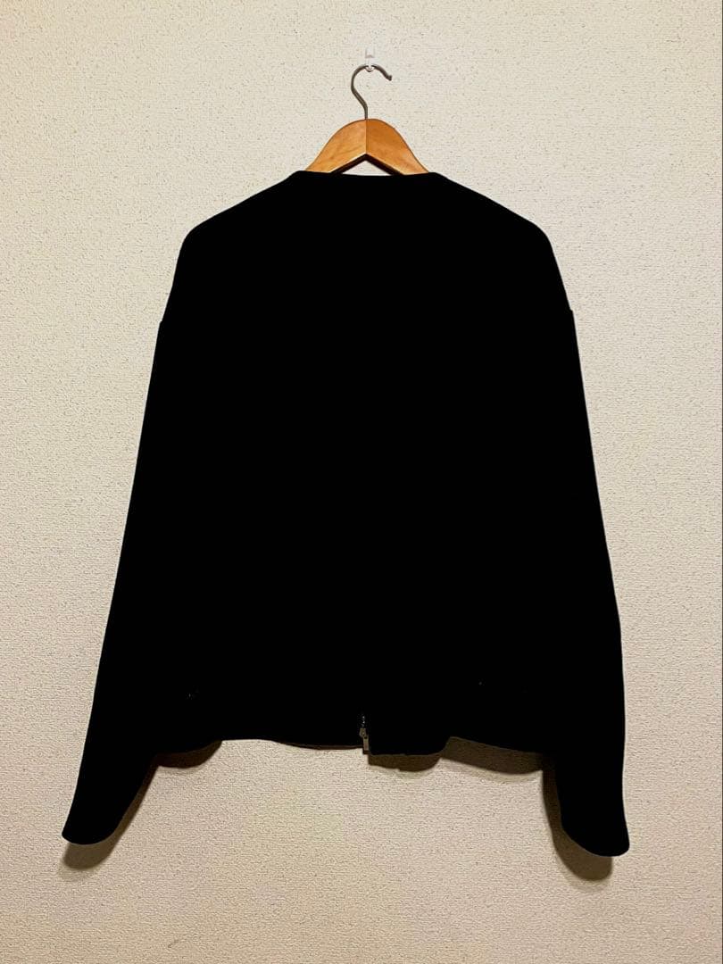 ジャケット・アウター stein No Collar Melton Jacket