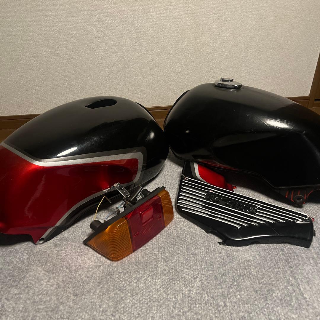 ジェイド250タンク、タンクカバーなど