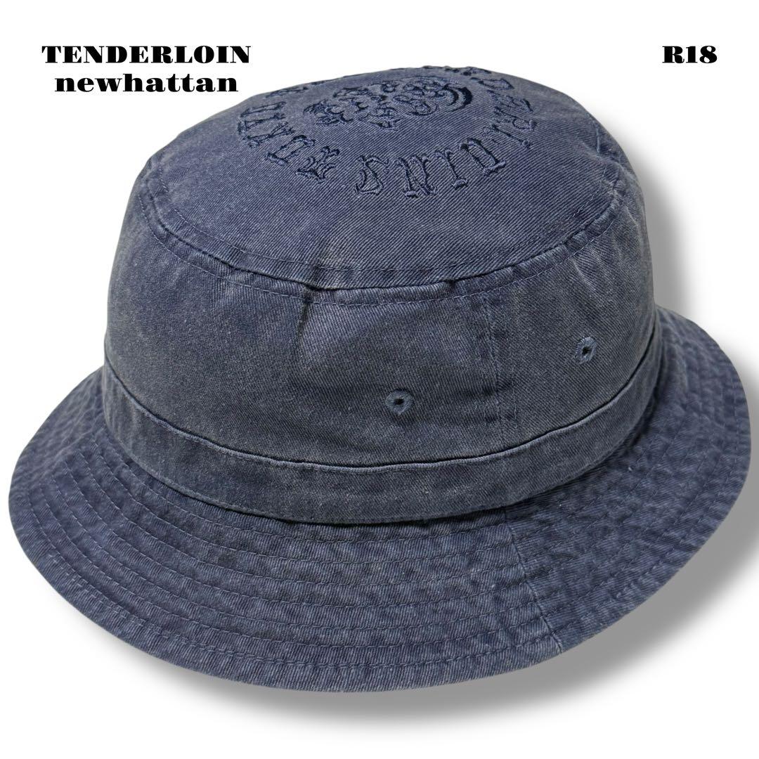★限定出品★ TENDERLOIN ハット ボルネオ スカル ネイビー ブルー紺