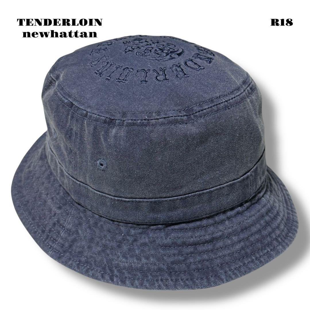 ★限定出品★ TENDERLOIN ハット ボルネオ スカル ネイビー ブルー紺