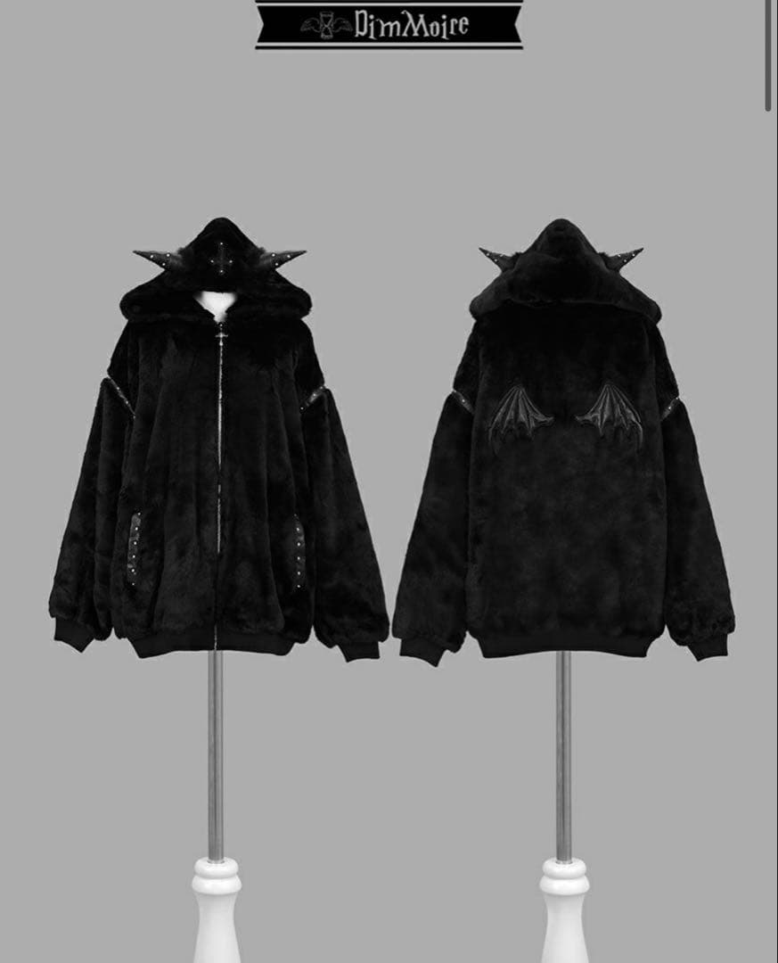 DimMoire BABY DEVIL ファーパーカー/Black即購入値下げ〇