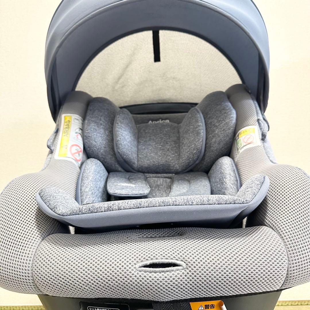 Aprica クルリラ プラス ライト チャイルドシート ISOFIX 回転式