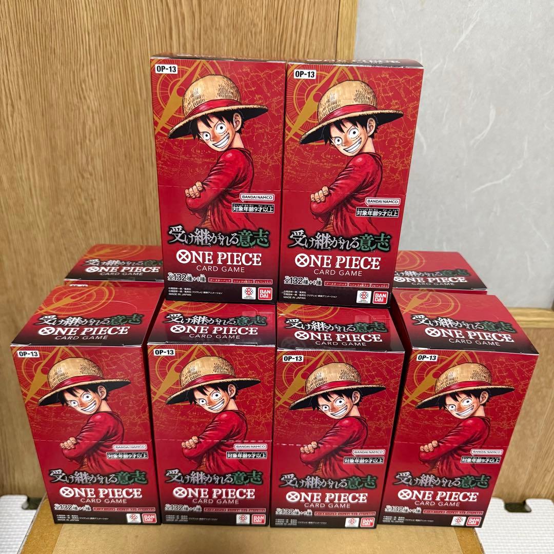 新品未開封　ワンピースカードゲーム 　受け継がれる意志　10ボックス