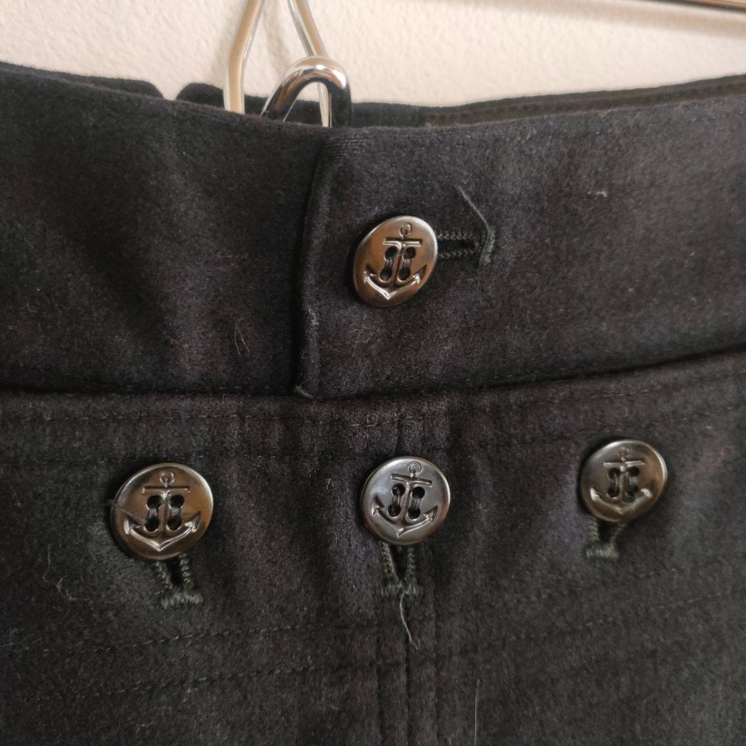 パンツ 1960s US NAVY wool sailor pants