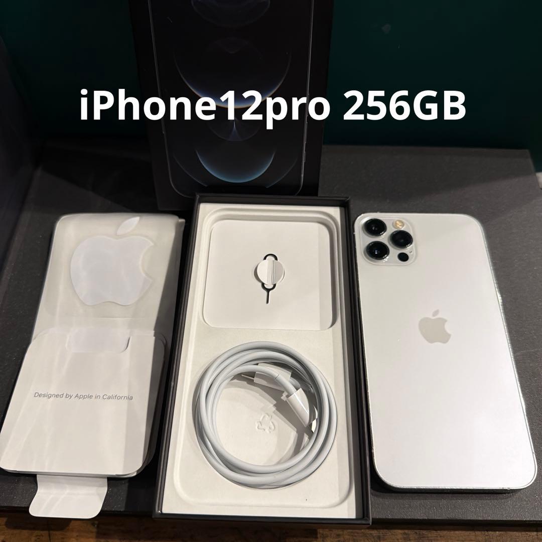 Apple iPhone 12Pro 256GB シルバー 【ジャンク品】