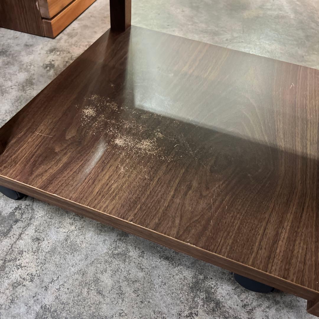 無印良品　カップボード　ウォールナット材