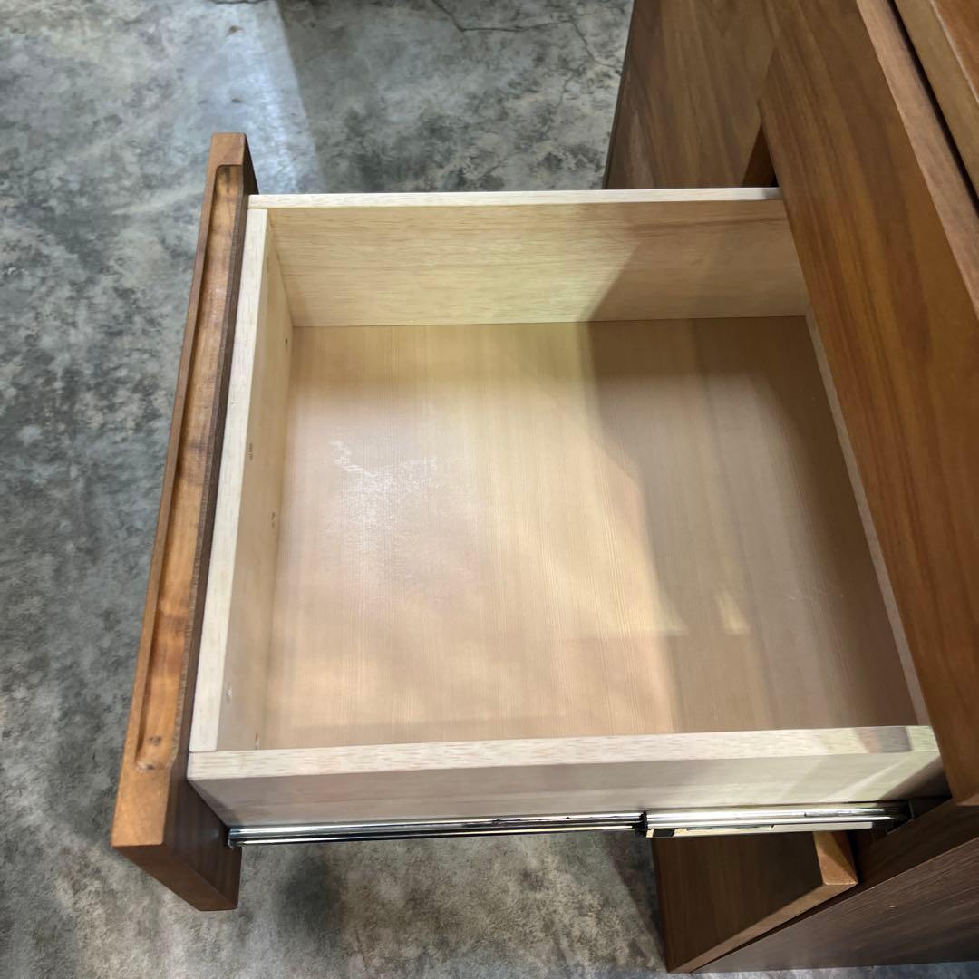 無印良品　カップボード　ウォールナット材