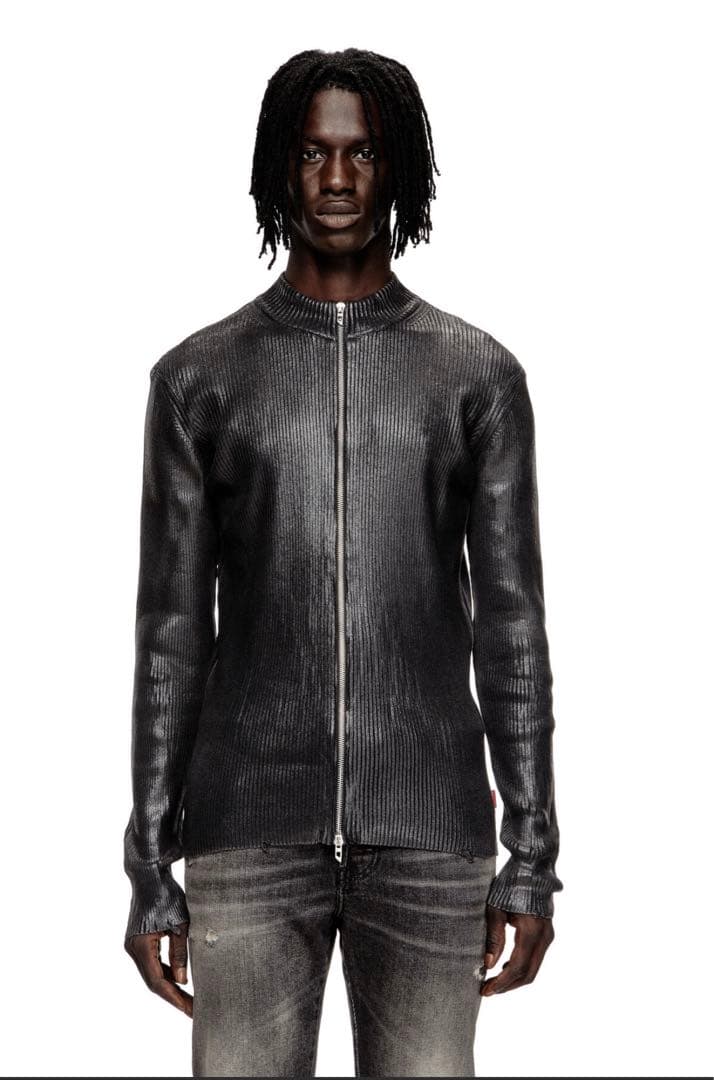 diesel メンズ　ドライバーズニット