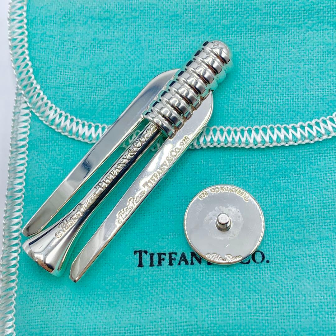 【超希少/超美品】Tiffany ゴルフ　ティー　マーカー　フォーク　925