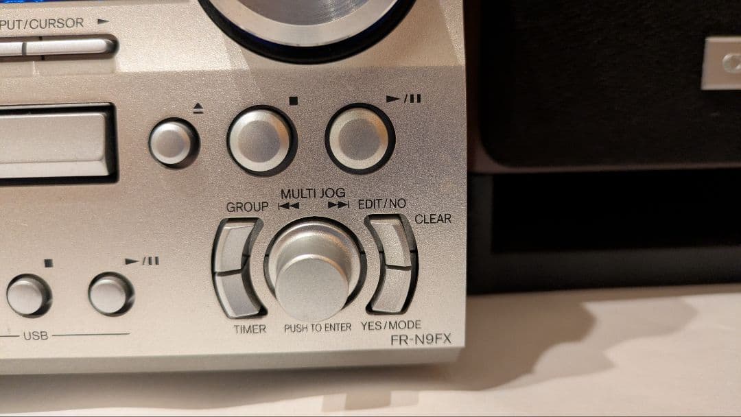 【美品】ONKYO FR-N9FX CD/MDコンポ スピーカー付