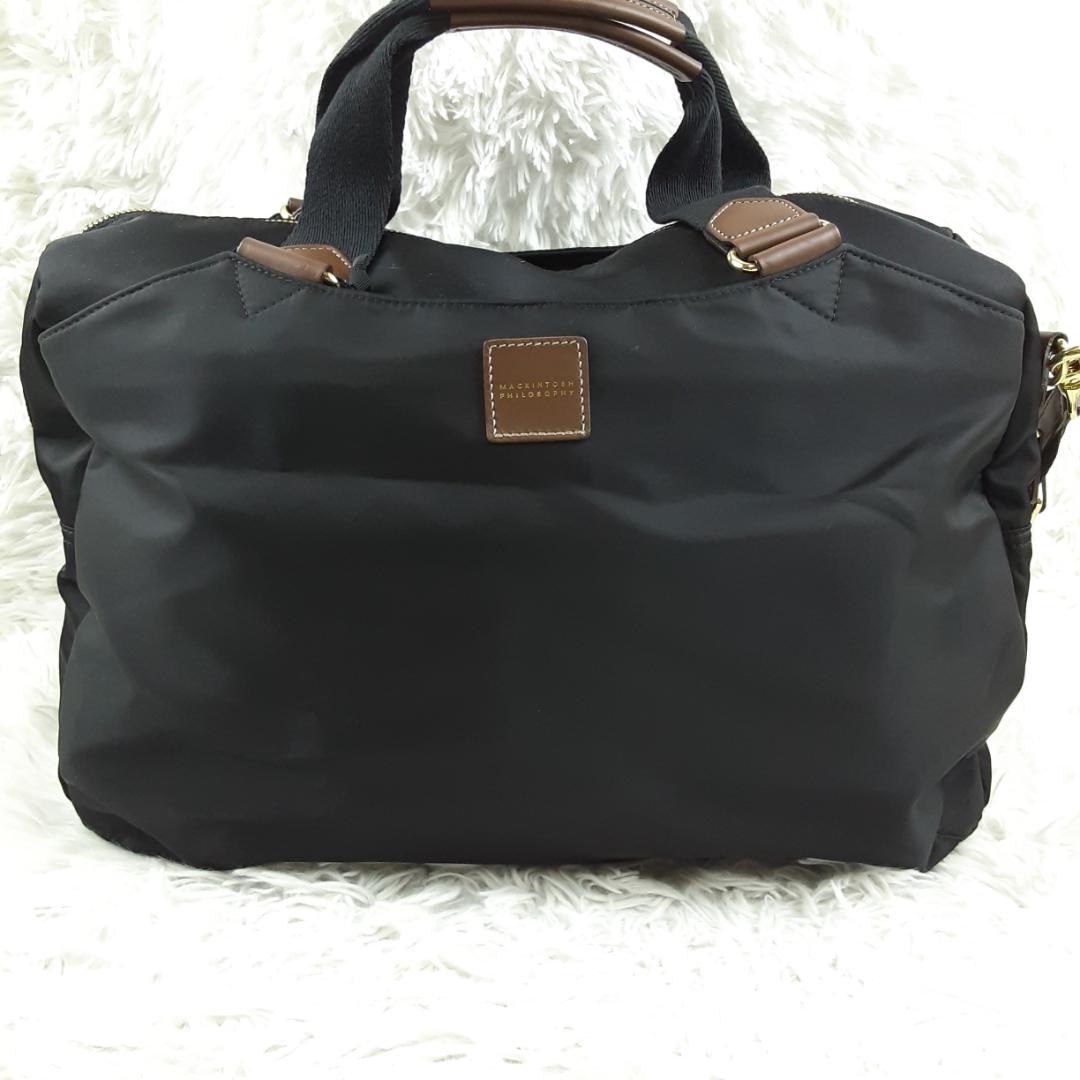 美品◎マッキントッシュフィロソフィー ボストンバッグ ショルダーバッグ2点セット