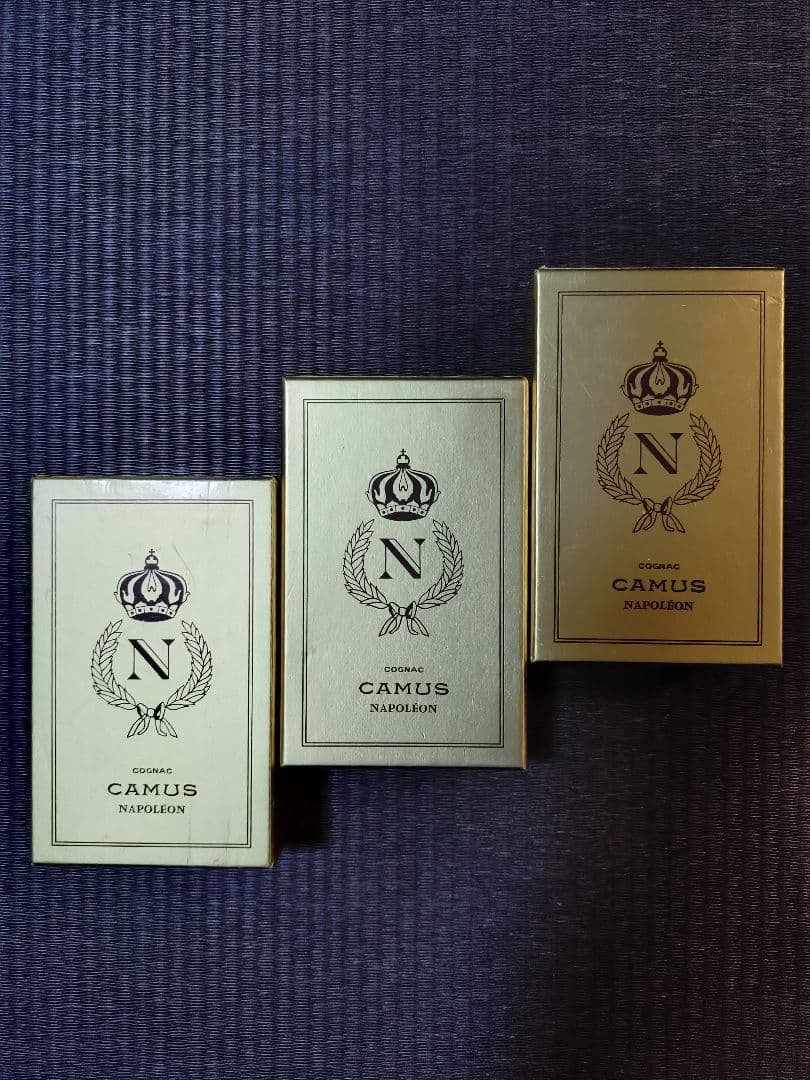未開栓品⭐️CAMUS カミュ　ブック ナポレオン ミニ 50ml✕３点セット