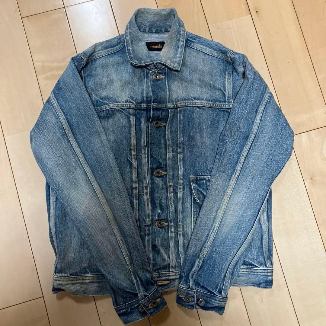 chimala デニムジャケット S ライトブルー
