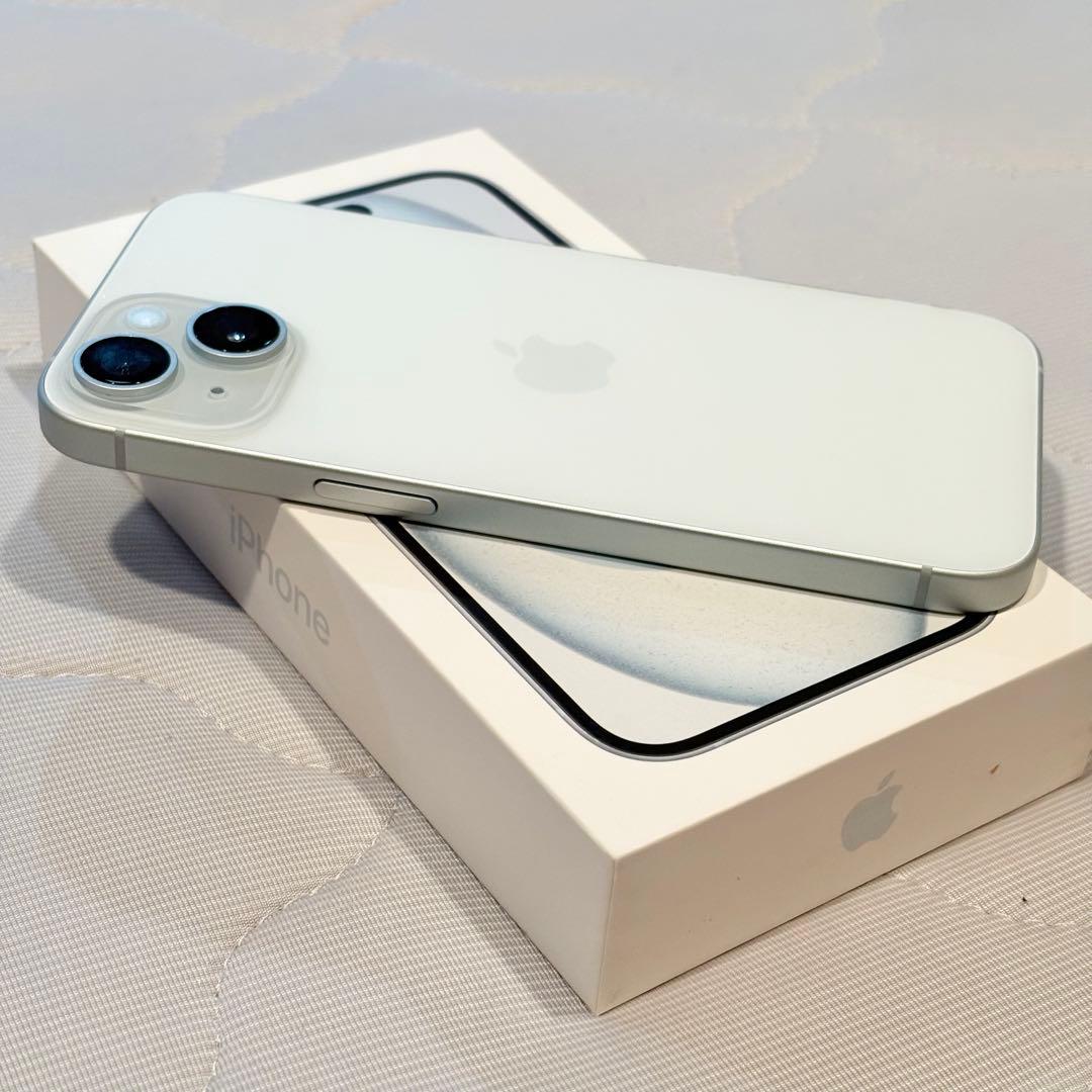 ✨超美品・おまけ付き✨iPhone 15 ブルー 128GB 本体