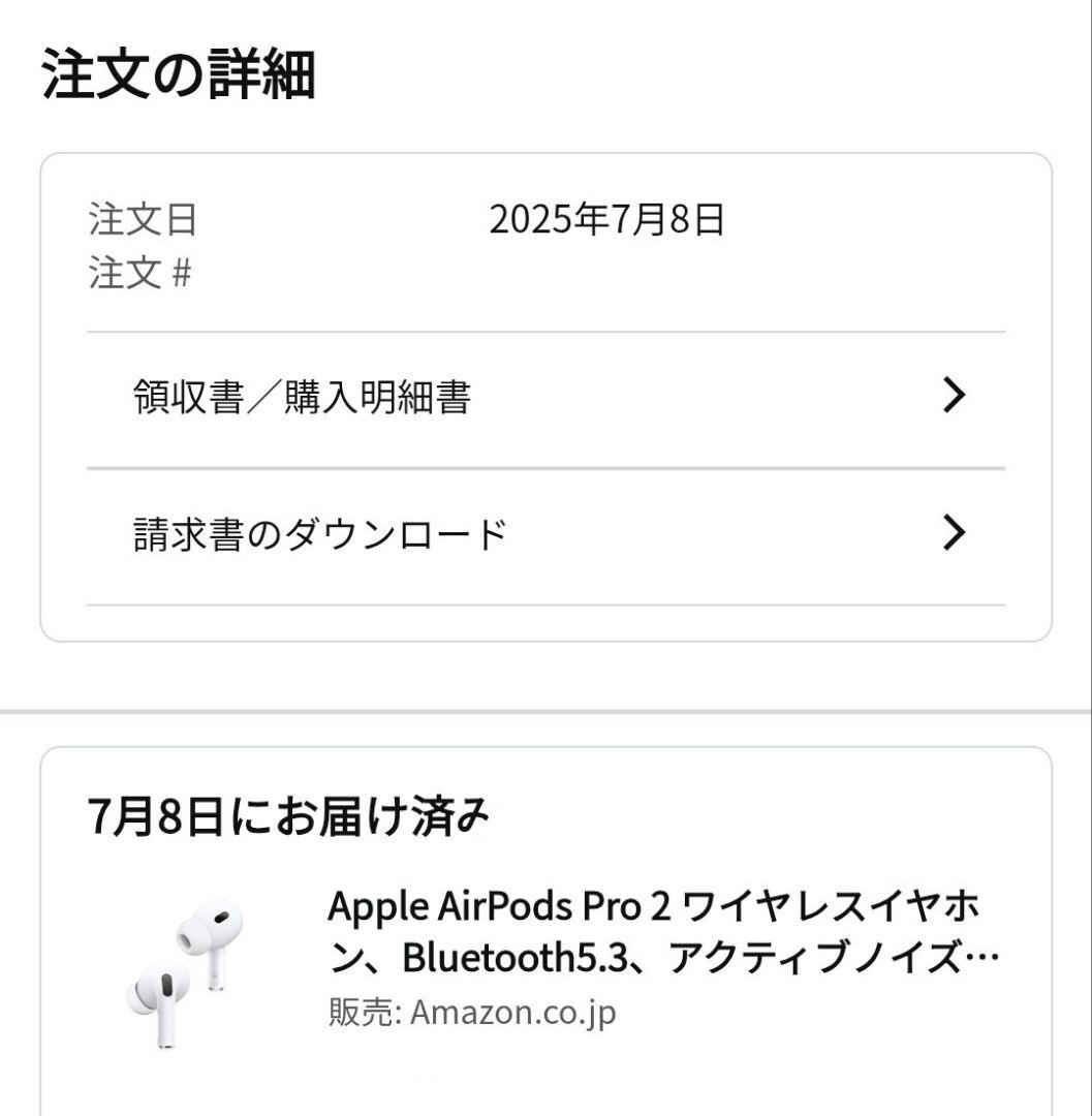 【美品・国内正規品】AirPods Pro 第2世代 （USB-C）