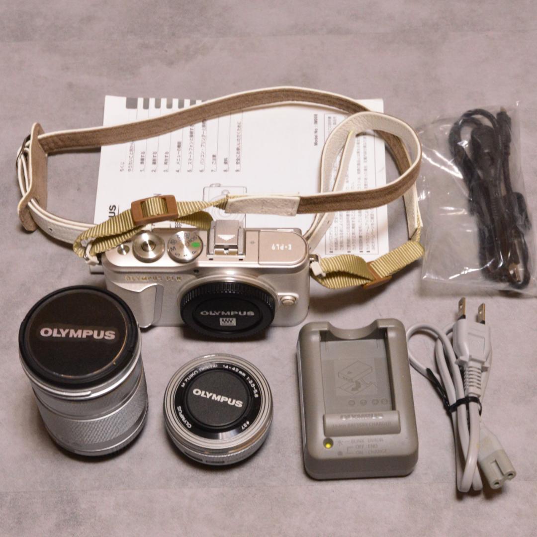 OLYMPUS PEN E-PL9 ダブルズームキット シャッター数644回