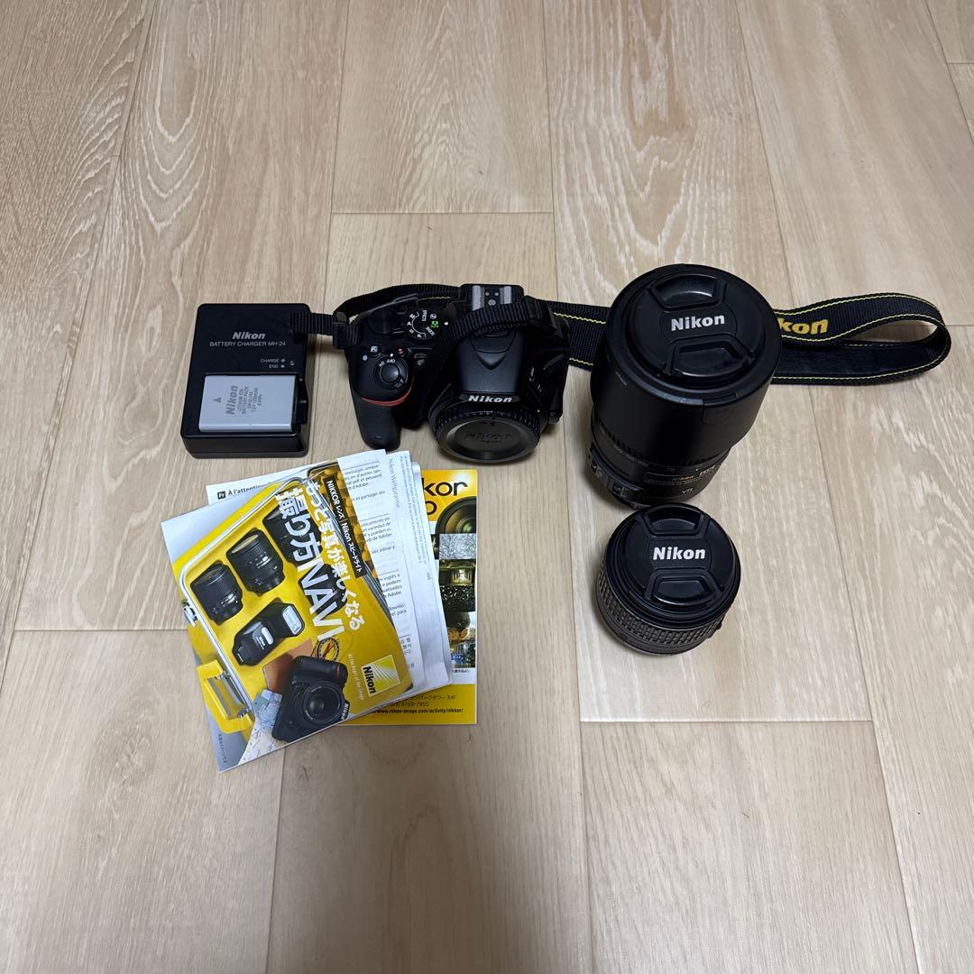 Nikon D5500 デジタル一眼レフカメラ ダブルズームキット