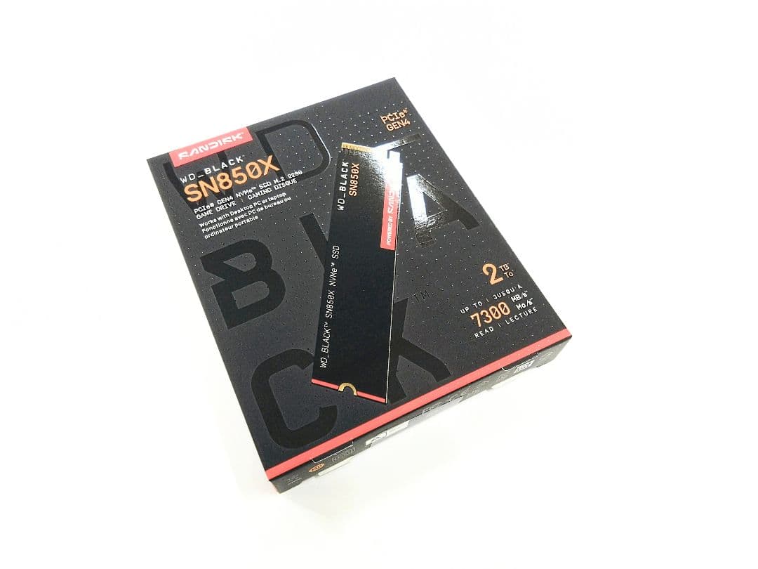 内蔵型SSD WD_BLACK SN850X 2TB SSD