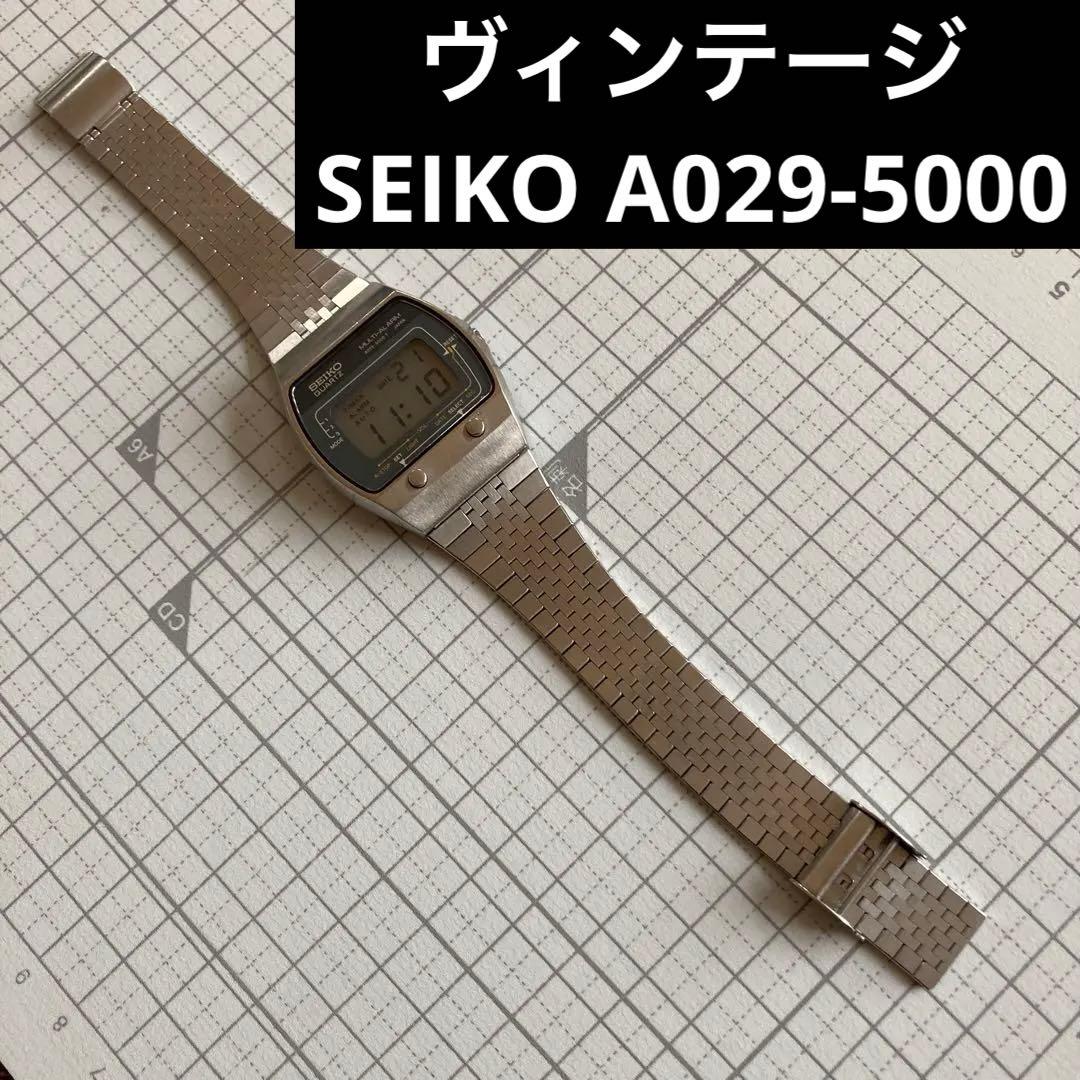 ヴィンテージ SEIKO A029-5000 デジタル