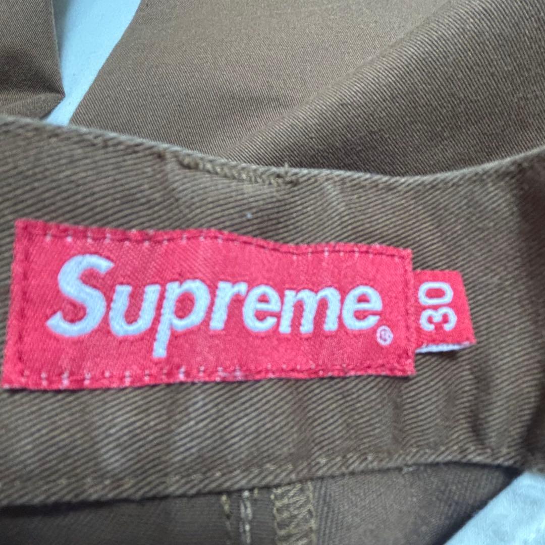 supreme work pant brown シュプリーム ワークパンツ 茶