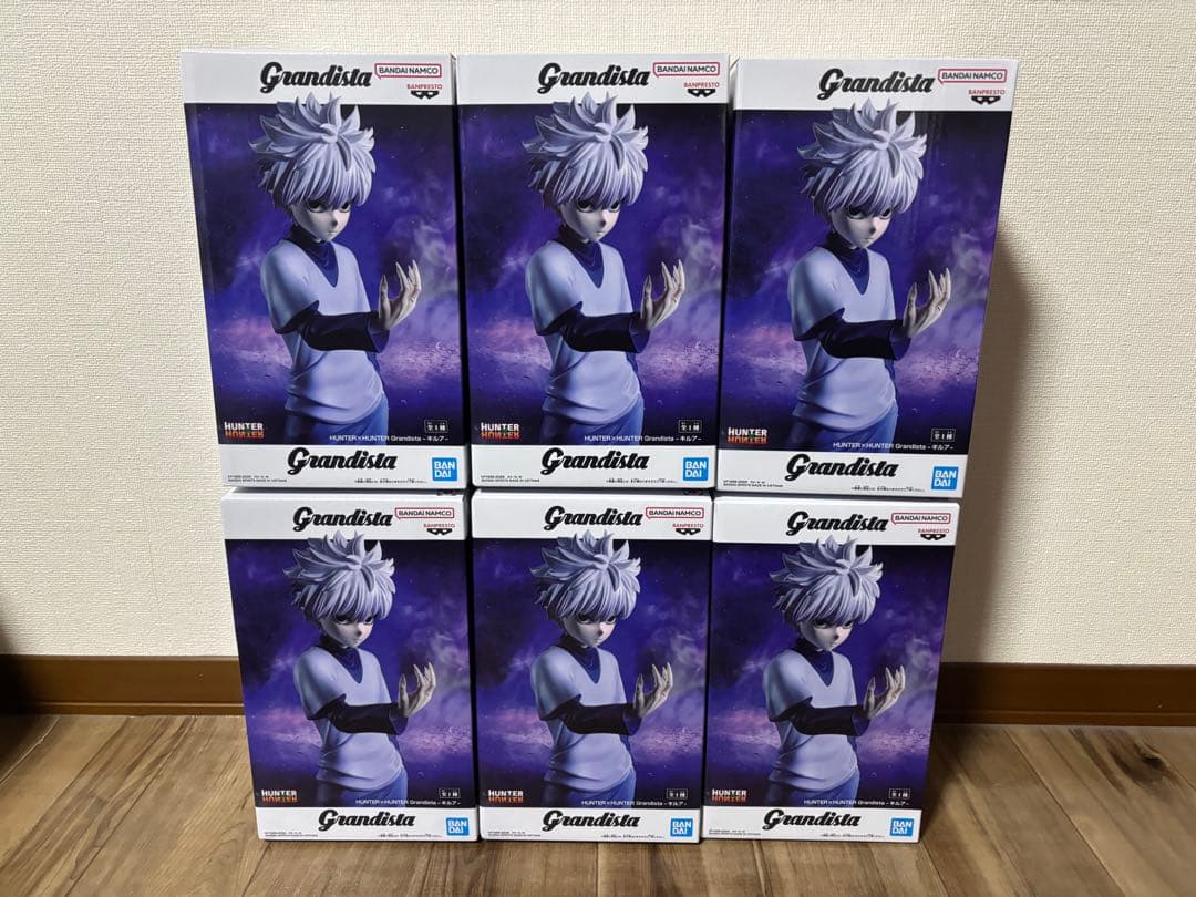HUNTER x HUNTER Grandista キルア 6個セット ⑥
