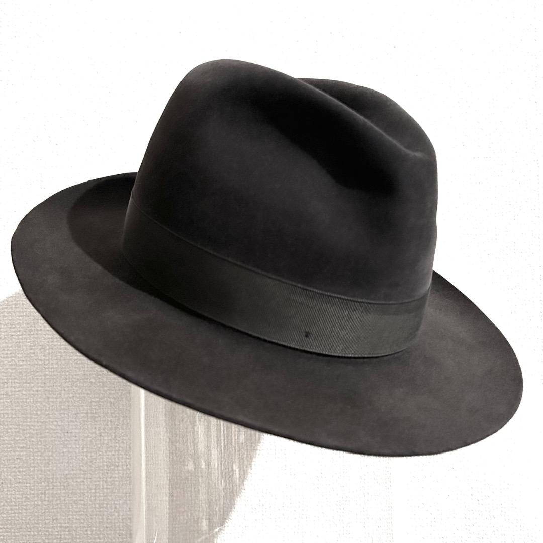【美品】ボルサリーノ Borsalino ハット ステットソン ジョニー・デップ