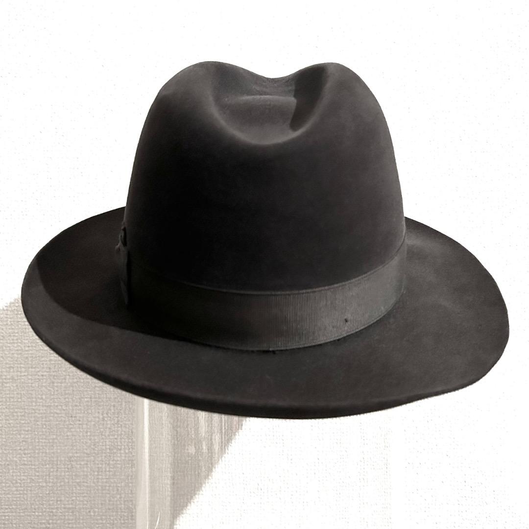 【美品】ボルサリーノ Borsalino ハット ステットソン ジョニー・デップ