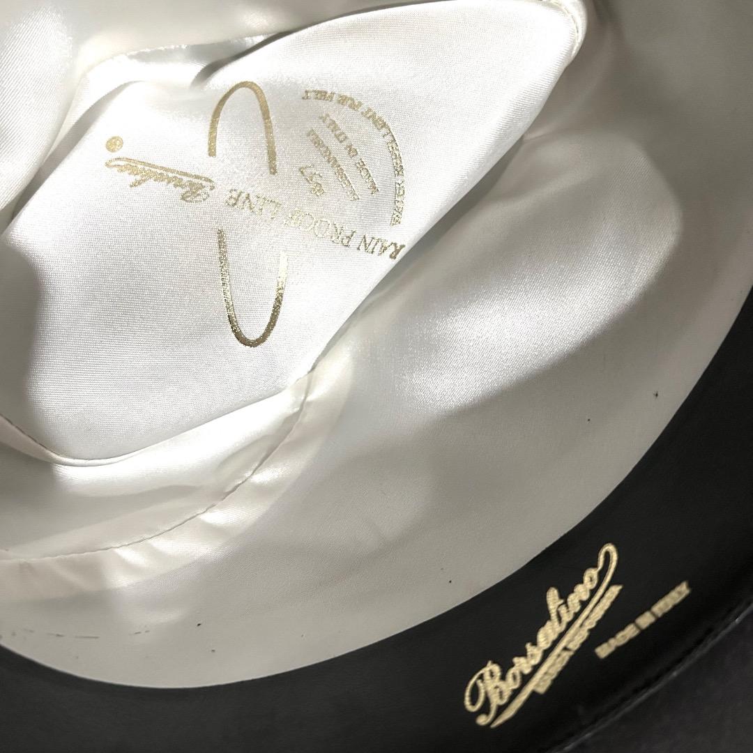 【美品】ボルサリーノ Borsalino ハット ステットソン ジョニー・デップ