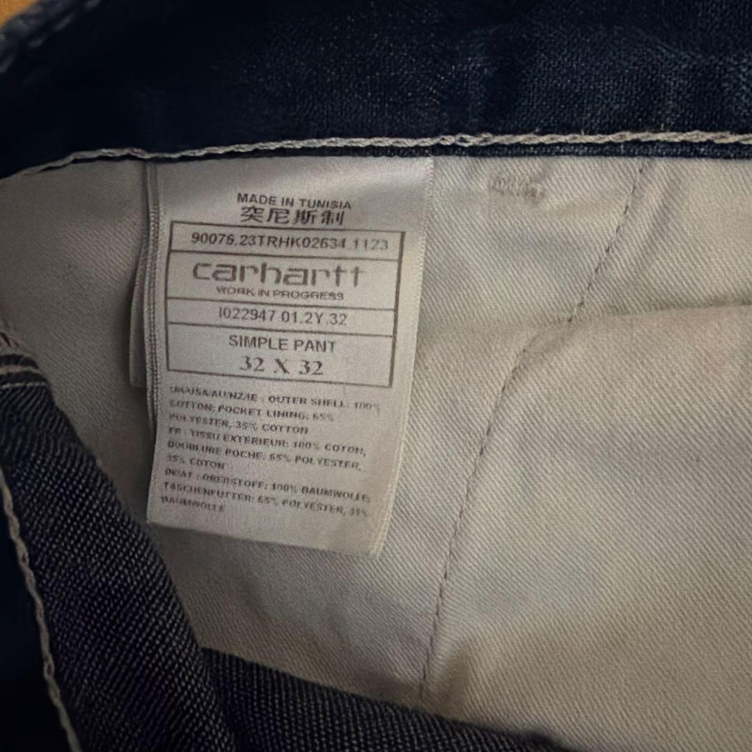 Carhartt wip simple pant ペインターパンツ　32インチ
