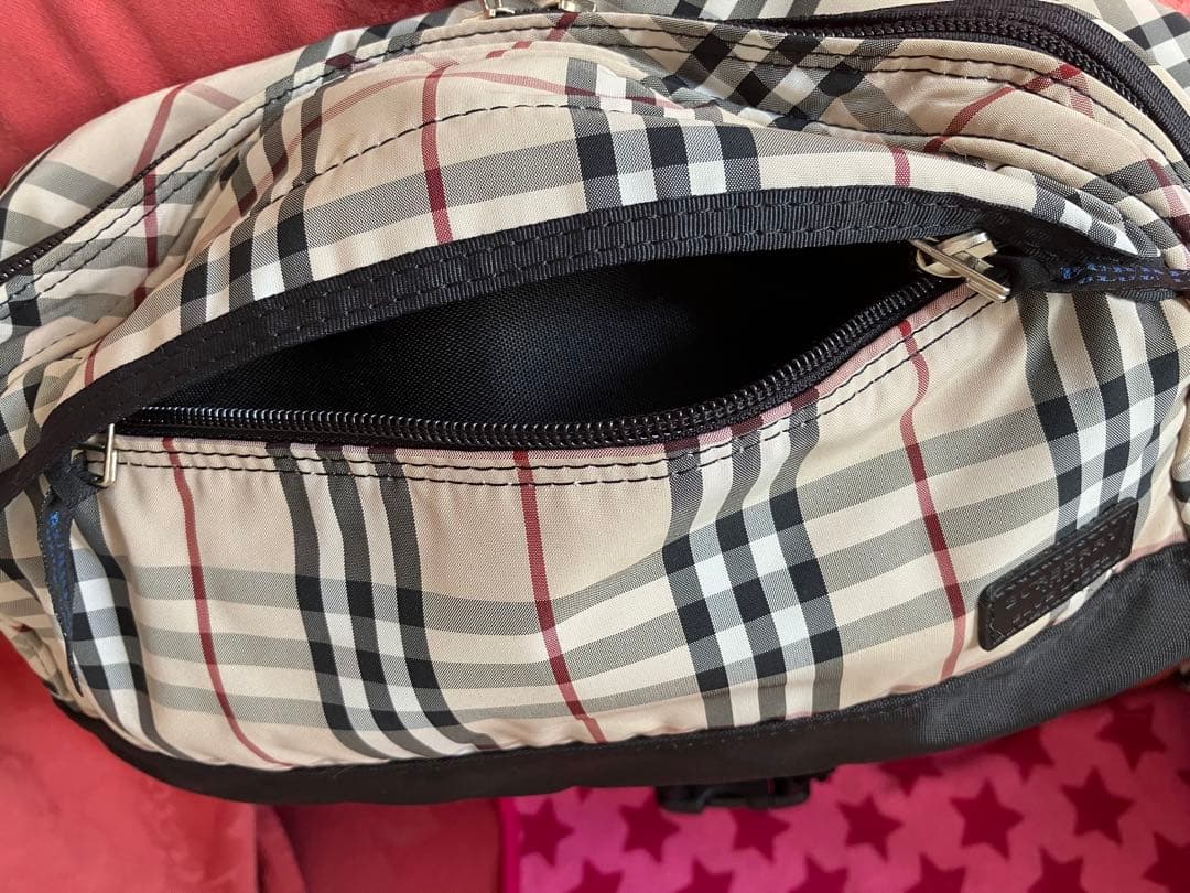 バーバリーブルーレーベル　ボディーバック❤️ご購入前コメントお願いします❤️