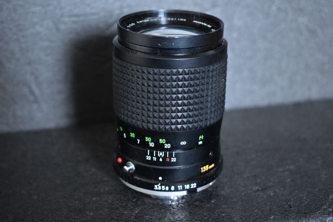 ミノルタ SRT101 135mm F3.5 シルバー フィルムカメラ ボディ