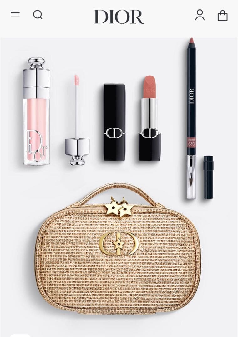 ディオール　ホリデー 2025 公式オンライン限定品