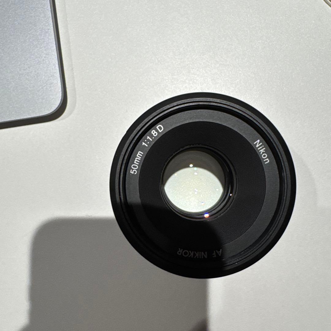 ニコンNikon AF NIKKOR 50mm F1.8D 一眼レフカメラレンズ