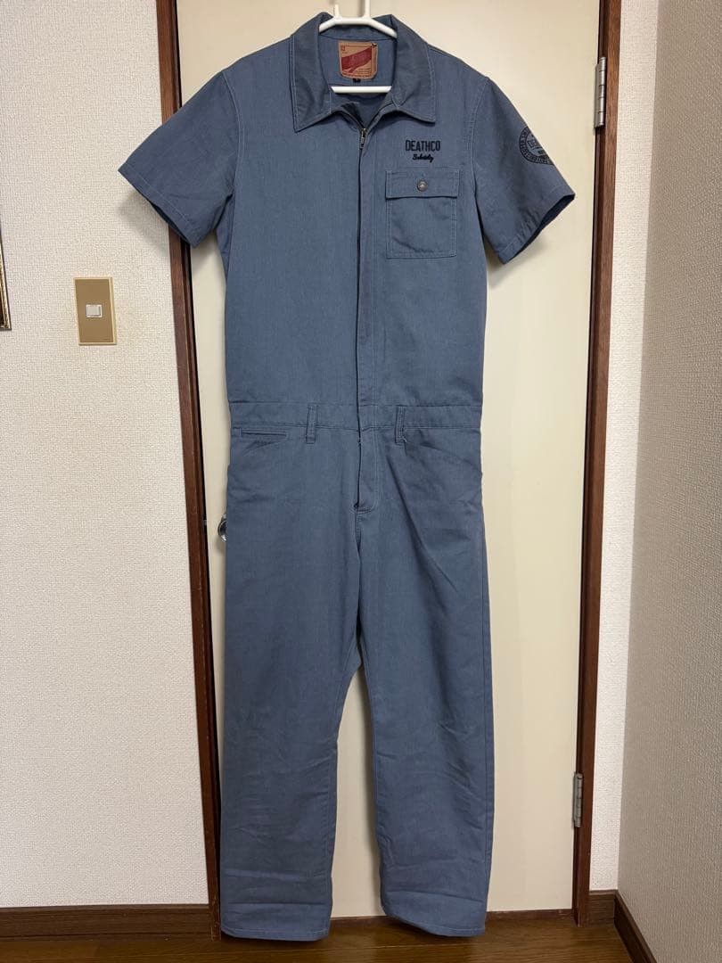 お*つ様 DEATHCO 半袖ツナギ