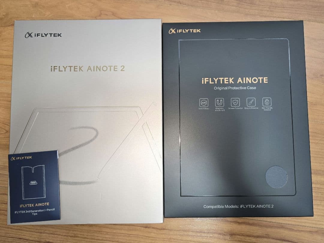iFLYTEK AINOTE2 シルバー　紺ケース付き