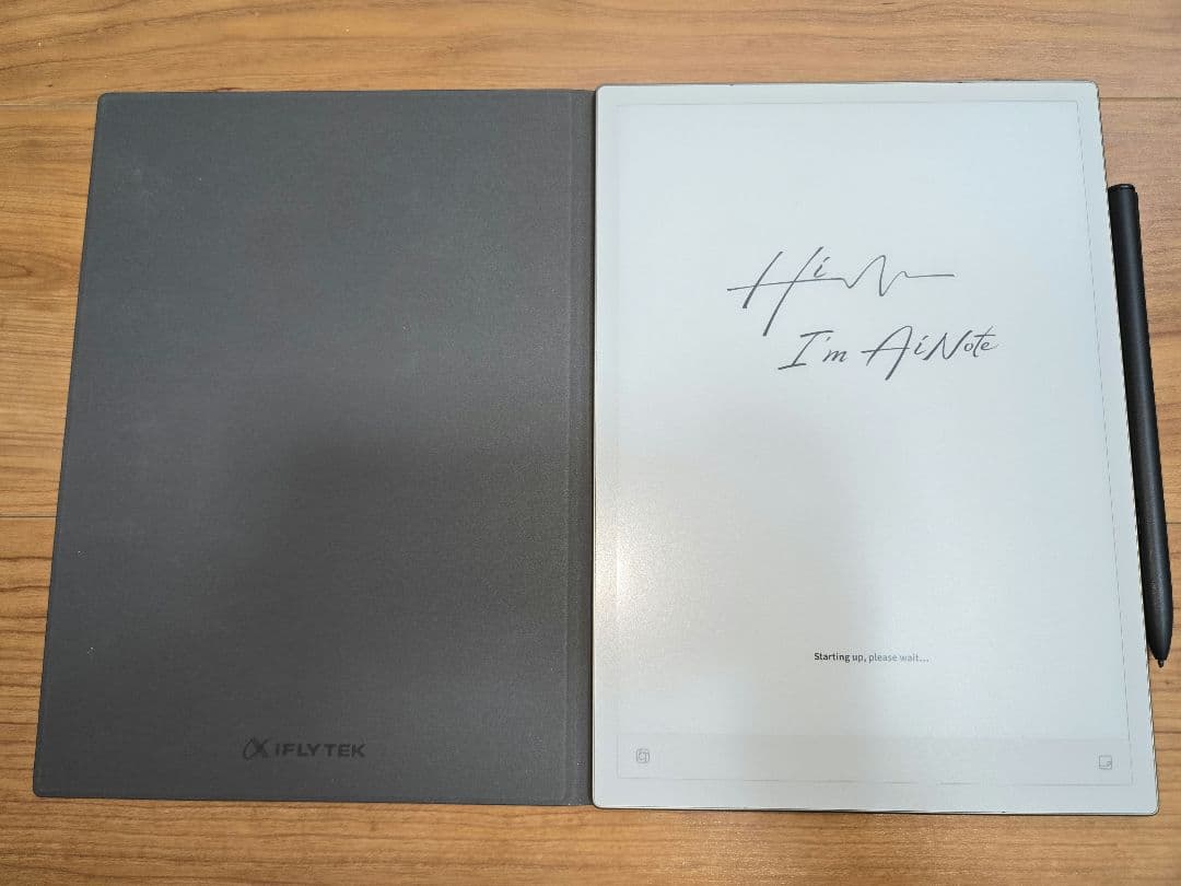 iFLYTEK AINOTE2 シルバー　紺ケース付き