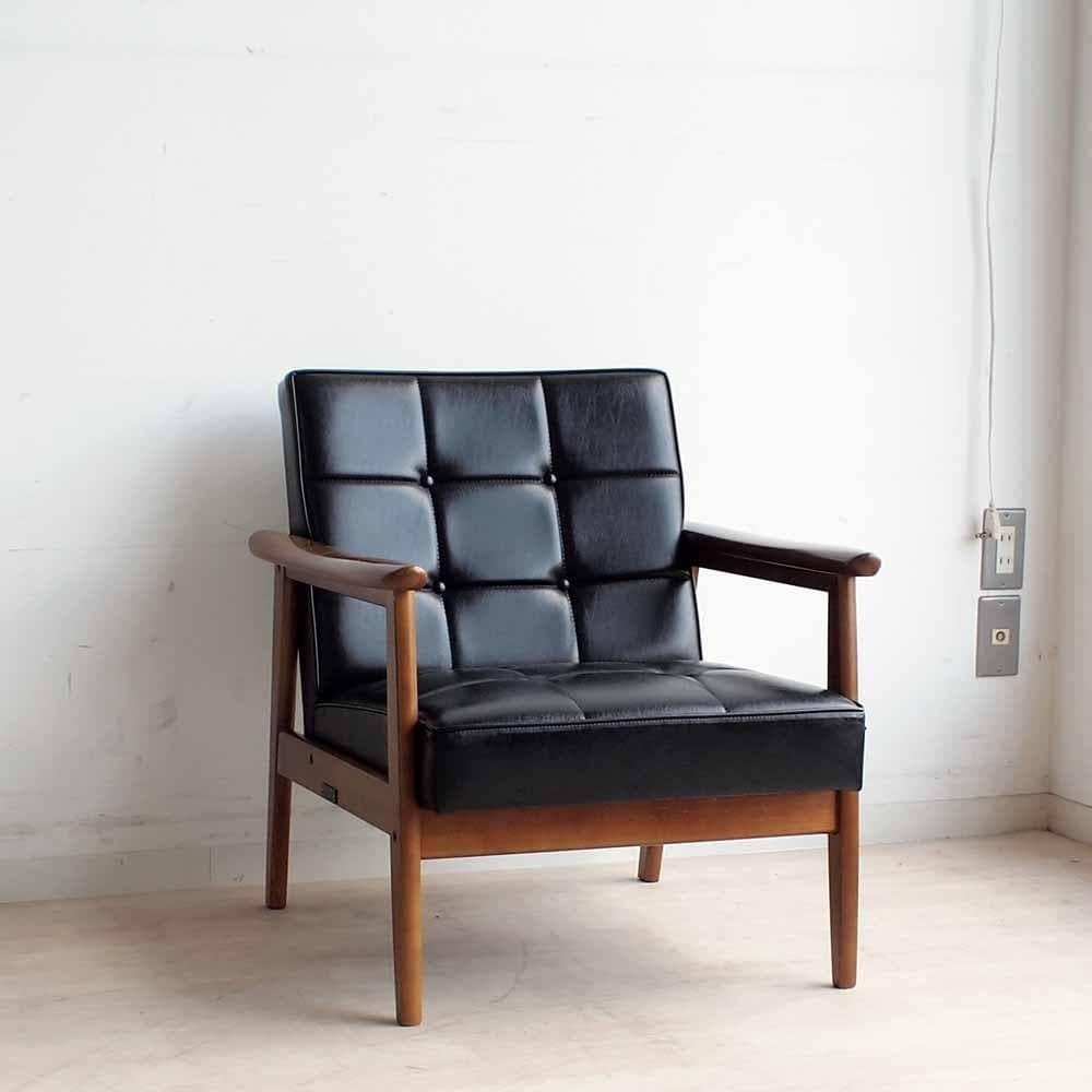 カリモク60 Kチェア 1シーター スタンダードブラック ZR24268