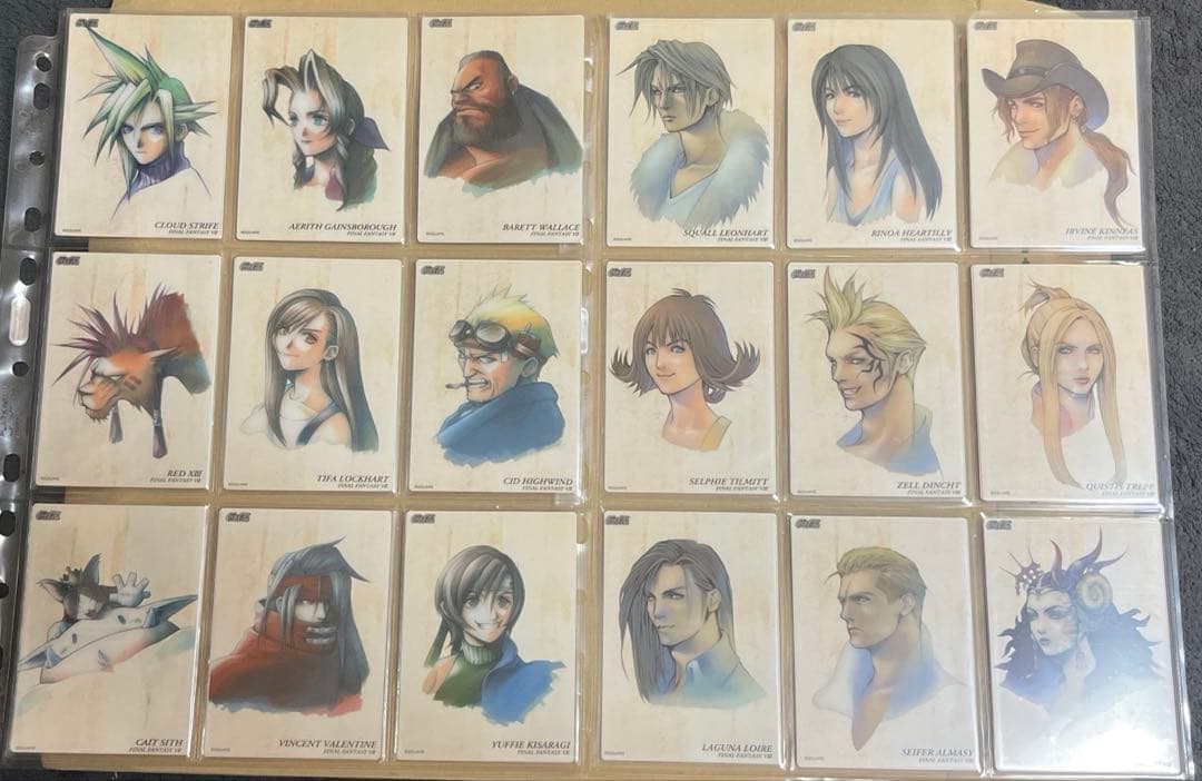 コカ・コーラ　FFアートミュージアム　18種コンプ