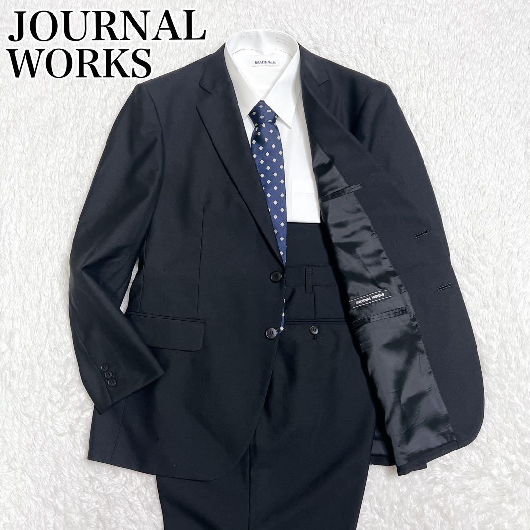 大きいサイズ【未使用級】ジャーナルワークス メンズスーツ セットアップ BB5