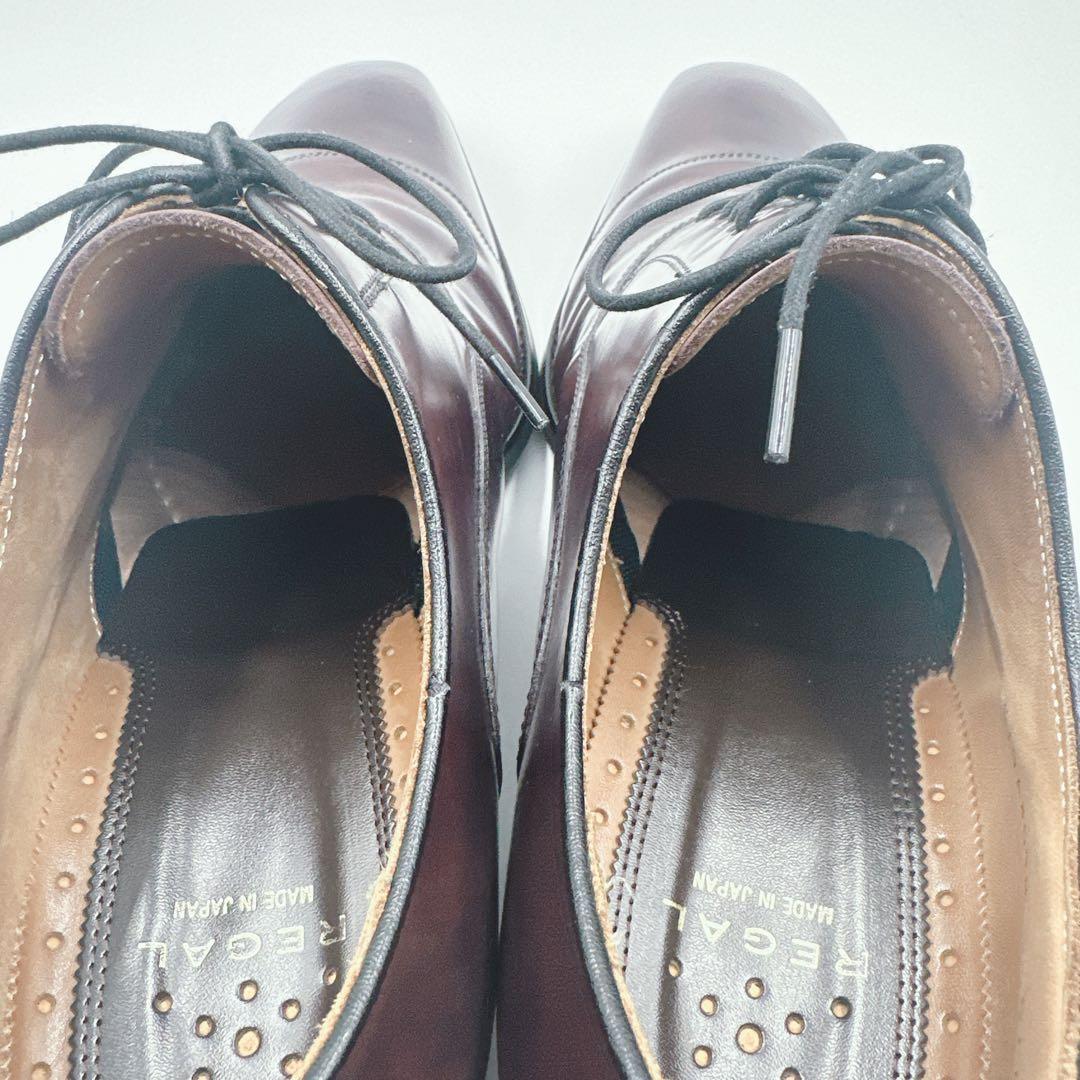 REGAL ストレートチップ 911R ビジネスシューズ 内羽根 ブラウン 26