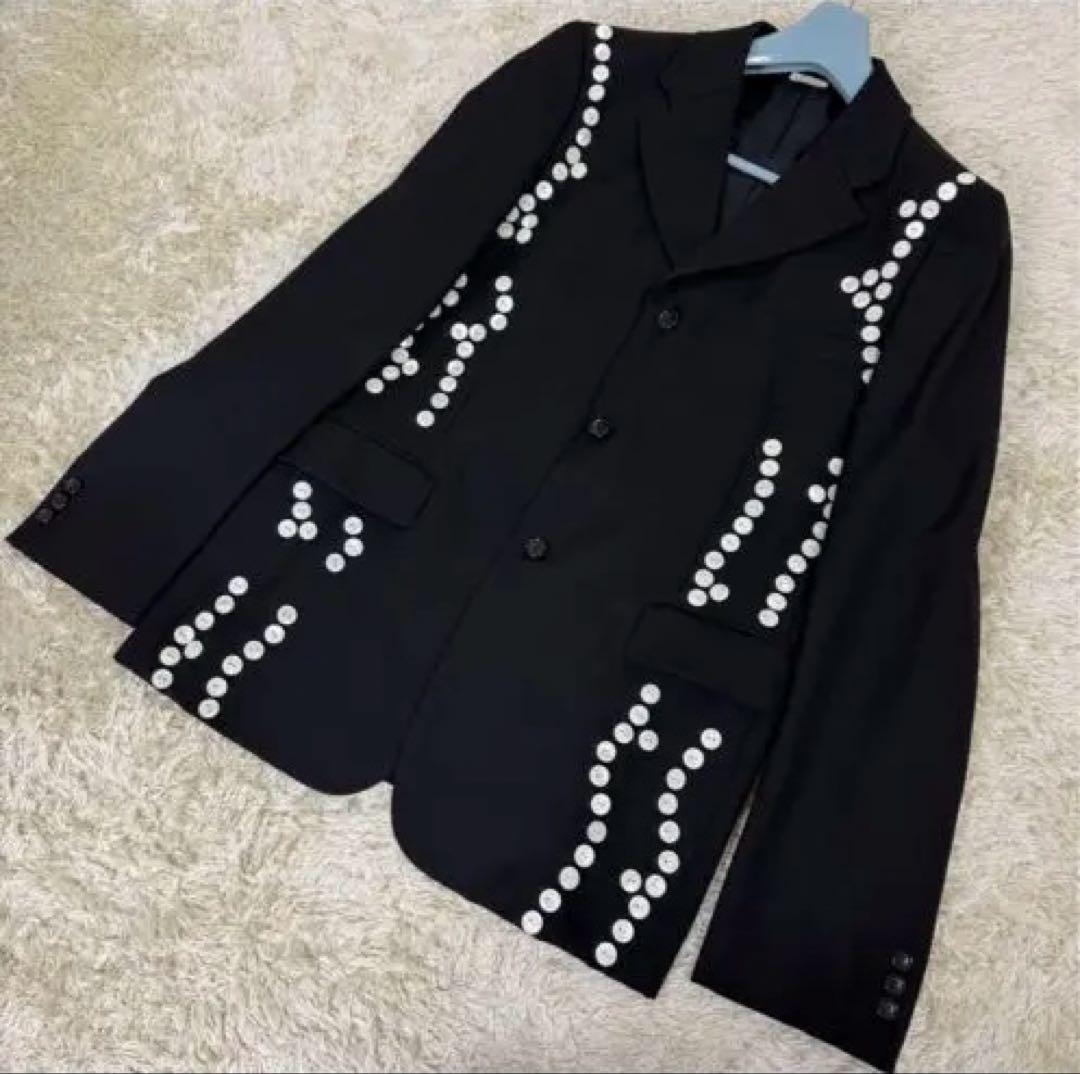 24AW コムデギャルソンオムプリュス ボタンジャケット