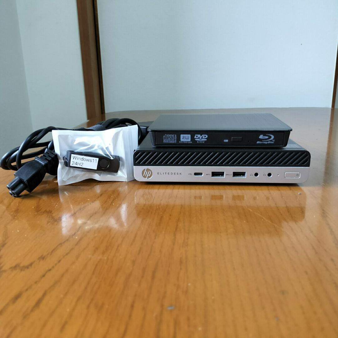 HP EliteDesk 800 G4 DM corei7 32GB 搭載！