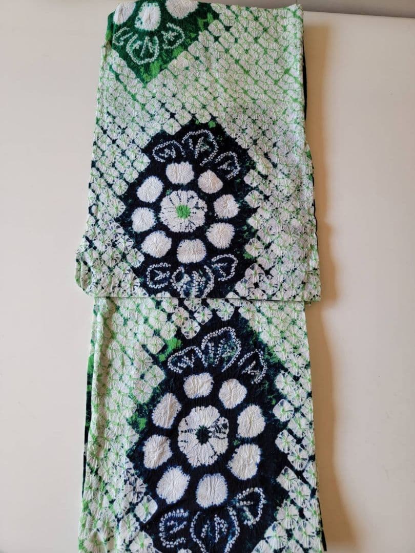 浴衣　　有松鳴海絞り　美品