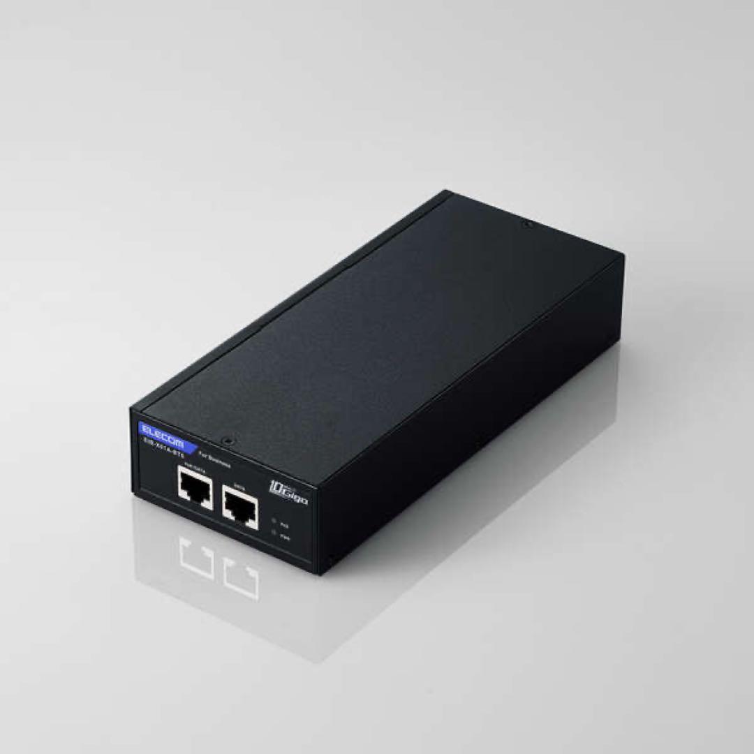 エレコム　PoEインジェクター EIB-X01A-BT6 5台セット