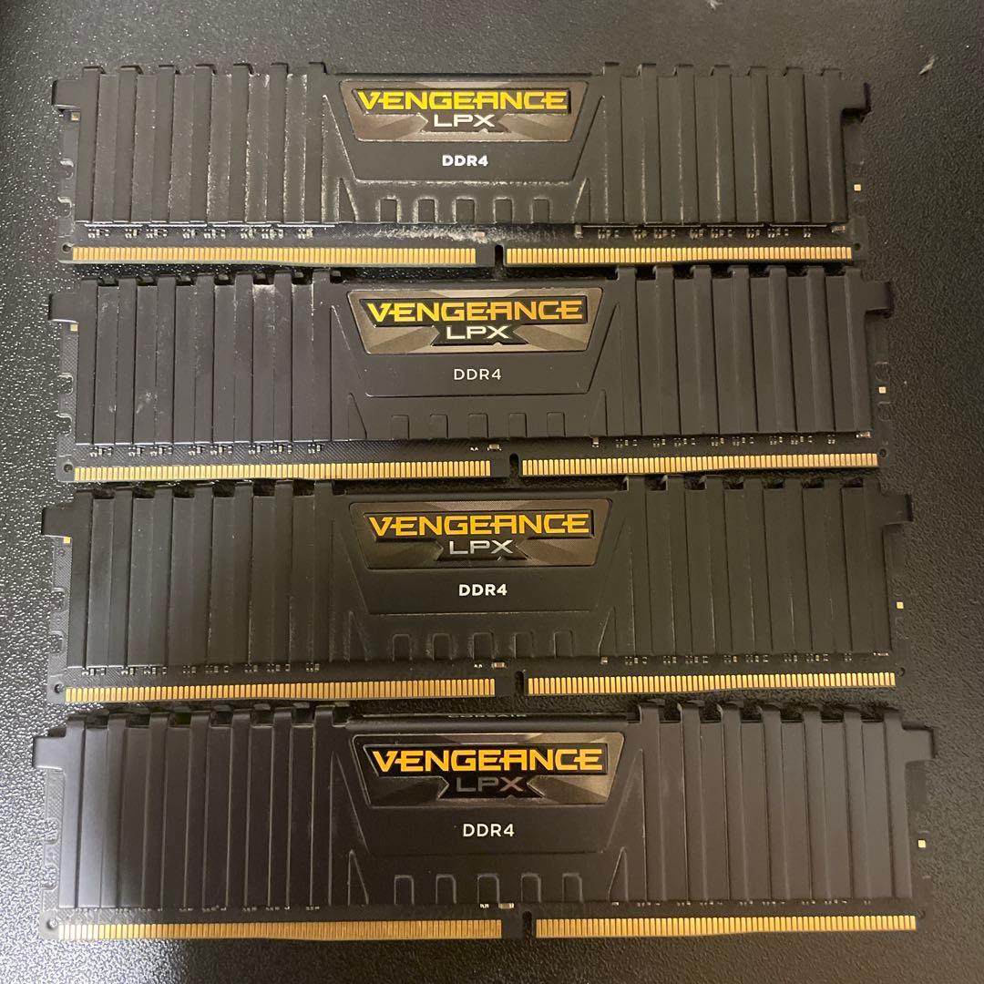 メモリ 8GB Vengeance LPX DDR4 4枚セット