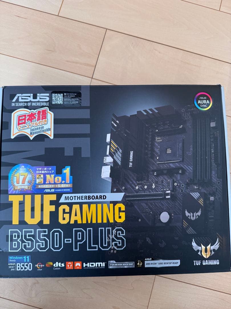 マザーボード TUF GAMING B550-PLUS