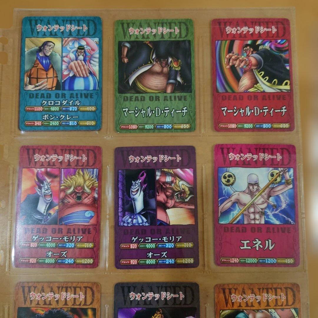 ワンピースベリーマッチ　メモリアルマッチシート73枚セット　ワンピーベリーマッチ