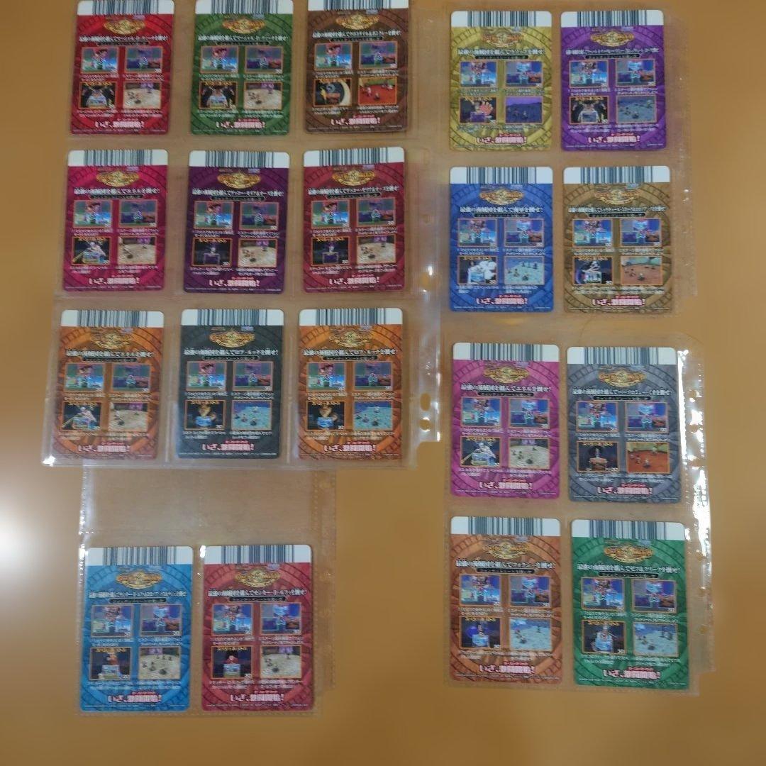 ワンピースベリーマッチ　メモリアルマッチシート73枚セット　ワンピーベリーマッチ